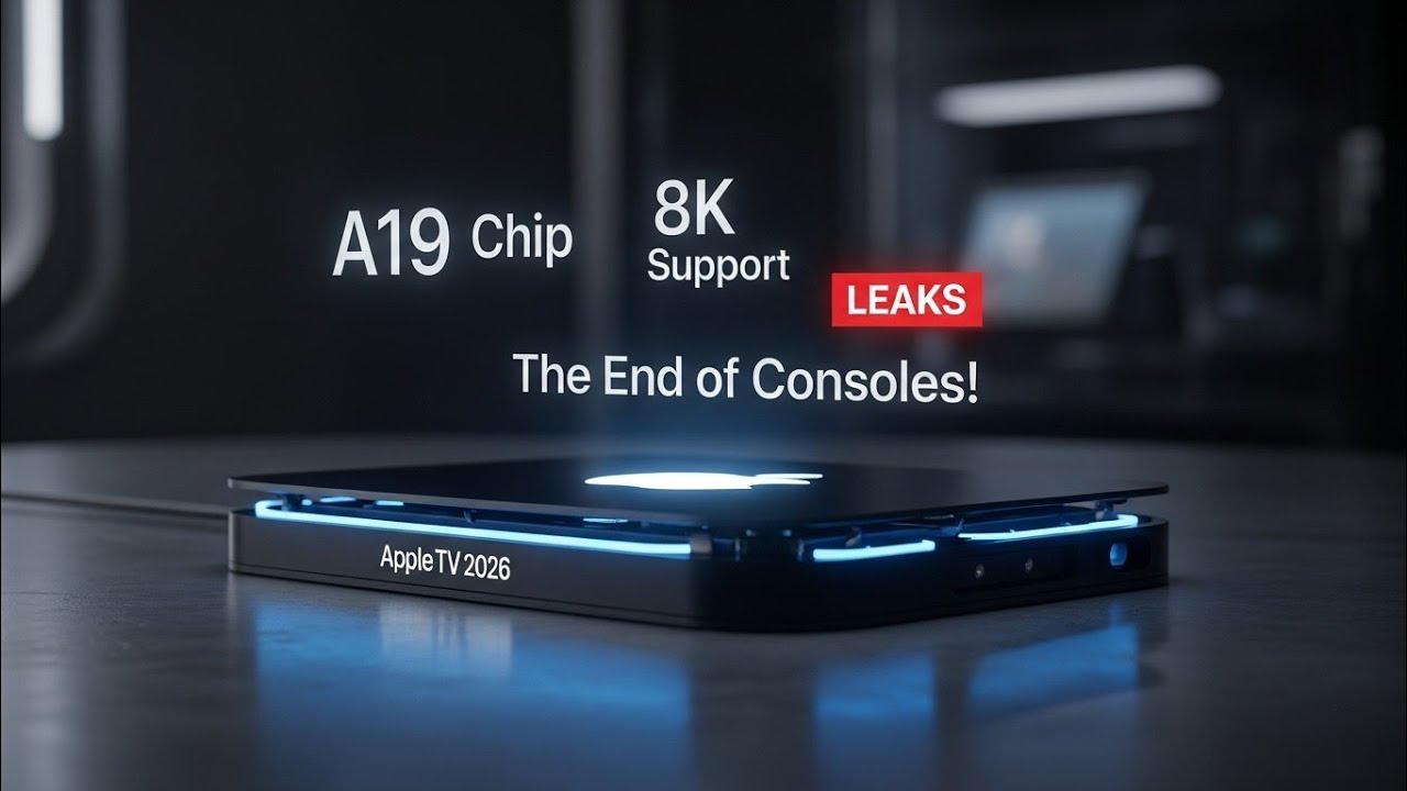 Apple TV 2026 is HERE: A19 Chip, 8K Support & The End of Consoles ...