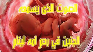 صوت الجنين الذى يسمعه الجنين فى بطن الام للنوم السريع