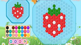 Mosaic Hex Puzzle 2 | Kids Game | Children Gameplay | Learn | Educational | Fun screenshot 5