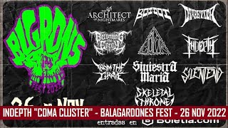 Indepth Coma Cluster - Balagardones Fest - 26 Nov 2022