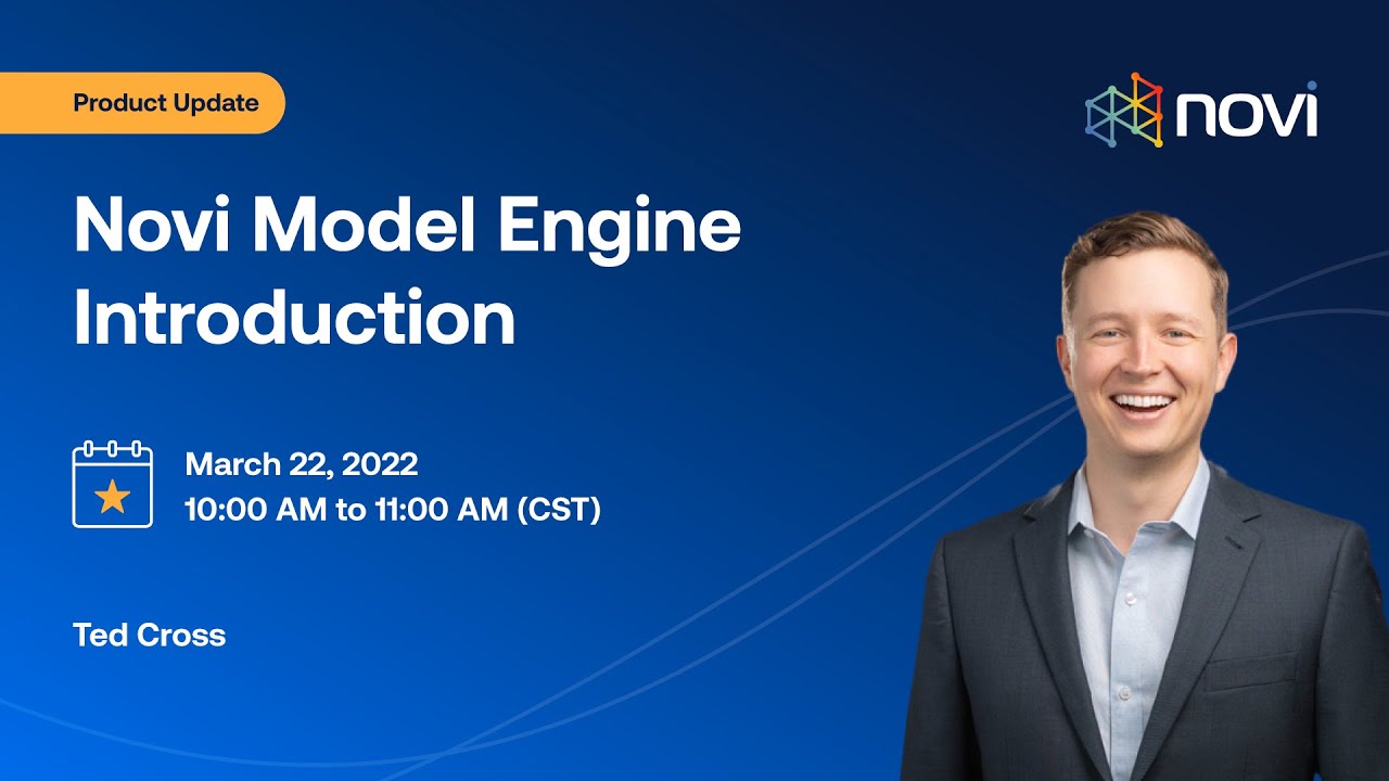Novi Model Engine Introduction | Live demo