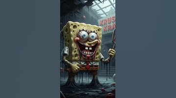 Horror version of SpongeBob characters #scary #horror #shorts