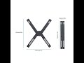 Office Laptop Stand Portable Laptop Stand Foldable Adjustable Notebook Stand For MacBook