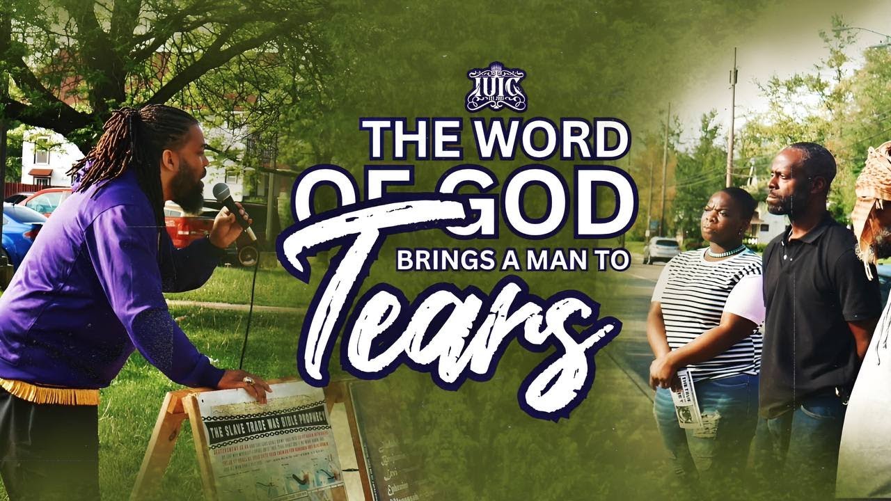The Word Of God Brings A Man To Tears - YouTube