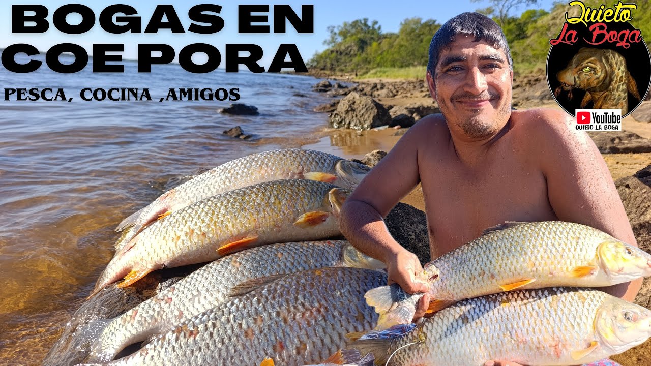 PESCA DE BOGAS EN COE PORA