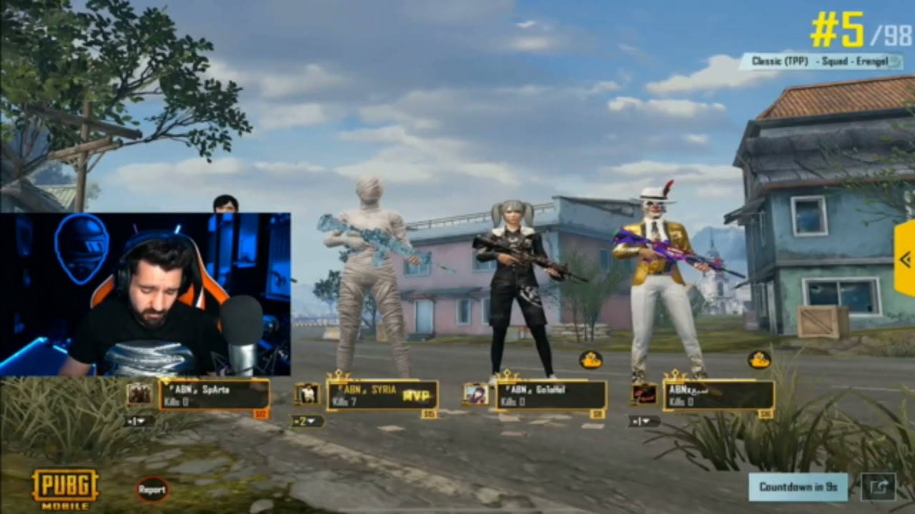 موتات ابن سوريا في تقييم التوب1
صراخه عالسكواد اللي معاه