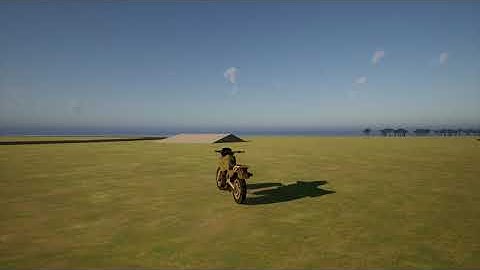 Dirt bike prototype in Unreal Engine 5