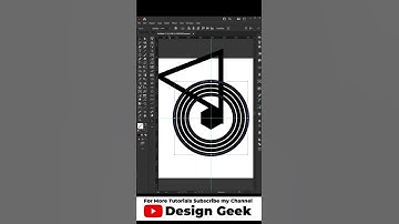 Simple custom shape for logo design in adobe illustrator | Logo Design Shape Tutorials