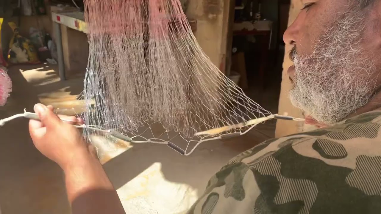 Entralhando  tarrafa   Malha 7 .