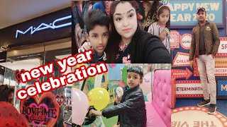#vlog#selectcity  new year celebration 2020 in select city mall
