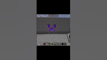 Minecraft nether portal ⛩️💯#minecraft #shorts