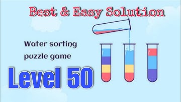 SortPuz Level 50 | Android Games | SortPuz: Water Color Sort Puzzle Games