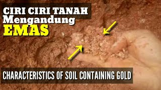 YOU MUST KNOW ,, !!! CHARACTERISTICS OF LAND CONTAINING A LOT OF GOLD. DIY Gold Nugget INDONESIA