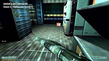 Doom 3 BFG Edition PC - Alpha Labs Sector 4 [Level 8 - Part 1/1]