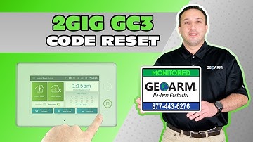 2GIG GC3 - How to Change the Master Code?