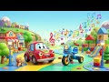 Toy Car and Trike Song 🚗🚲 | Fun Vehicle Learning Song for Kids