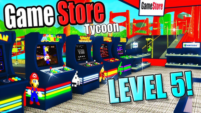 LVL 11🏢] Game Store Tycoon 🎮 - Roblox