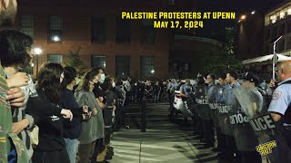 Police Clear Pro-Palestine Occupation at UPenn