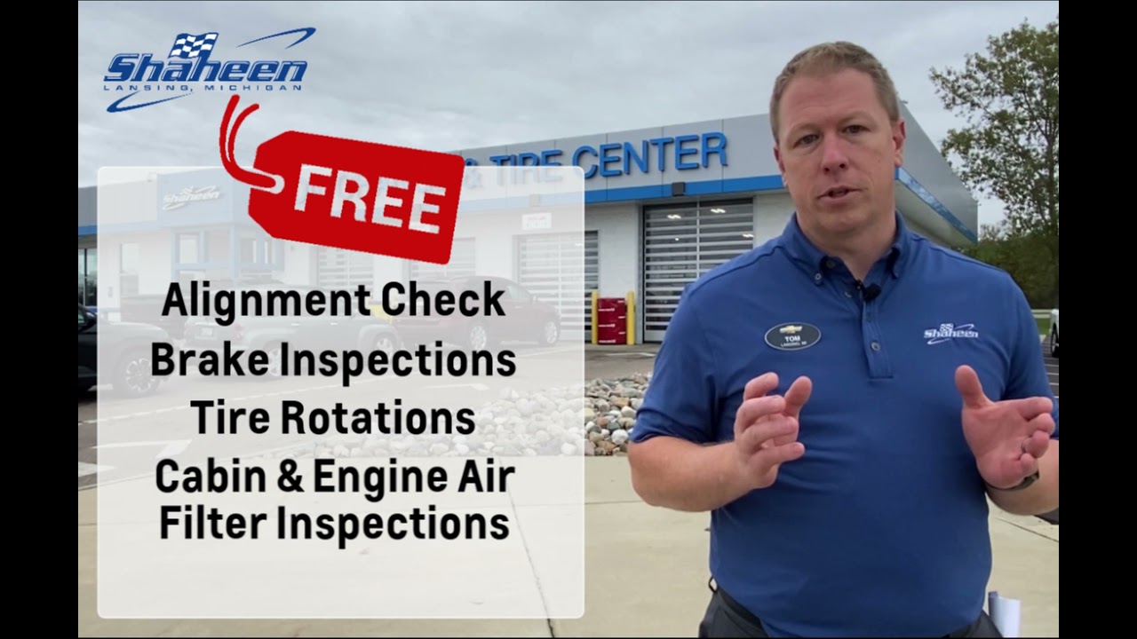 Shaheen Quick Lube & Tire Center Offerings