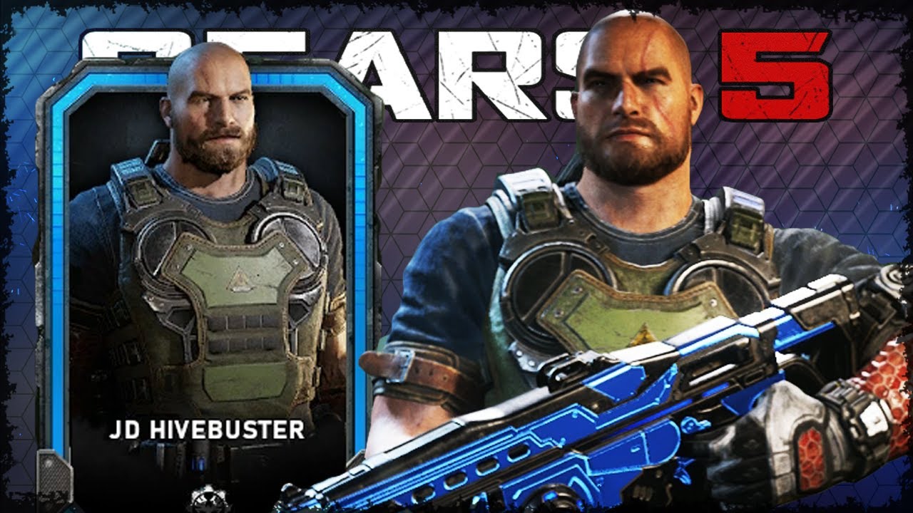 SASxSH4DOWZ - GEARS 5 Characters Gameplay - HIVEBUSTER JD