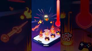 Gaming = Hot Phone Here’s Why 🤯 #shorts #tech #technology