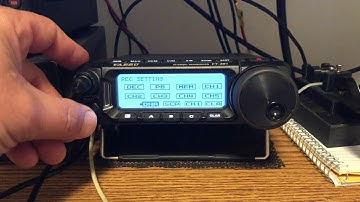 Yaesu FT-891 Memory Playback Function