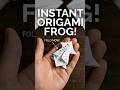 How to make a frog by paper.#craft #shorts #trending #foryou #drawing