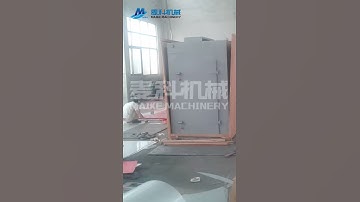 Drying machine wooden box packaging, loading, delivery video