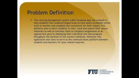 FIU SCIS-2020Summer-LMSAppFacebook-IntroVideo