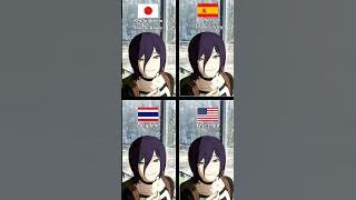 Jane Doe Chainsaw Man ed in Multilanguages #chainsawman #janedoe #kenshi #hikaruutada #irisout