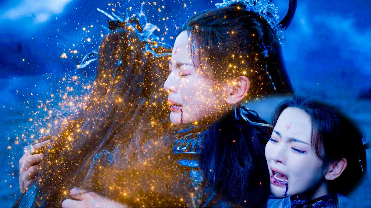 戰神一劍擊敗天帝，卻在灰姑娘懷中化為虛無，灰姑娘痛徹心扉崩潰落淚！#七時吉祥 #楊超越 💖#丁禹兮