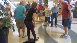 15 SQUARE DANCE FLASH MOB 1 AT PARK CITY MALL DAN KOFT CALLER