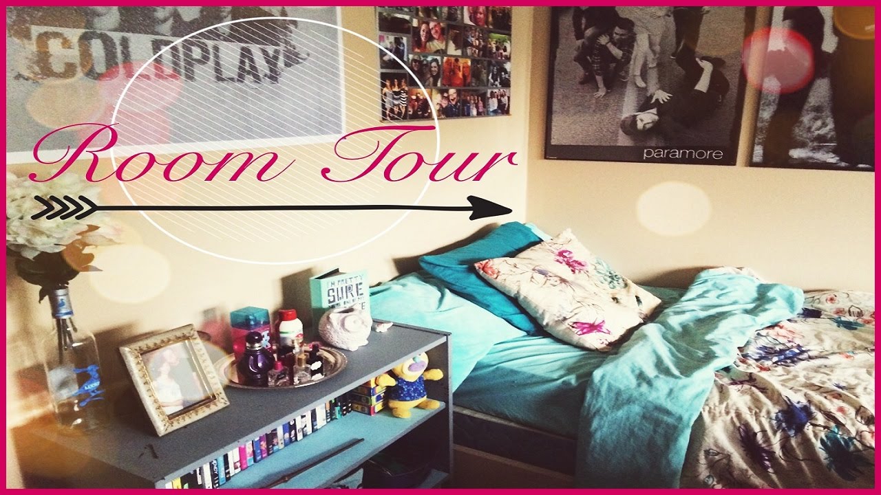 Back to School Room Tour | Dorm Room/Small Room | MakeupByKate - YouTube