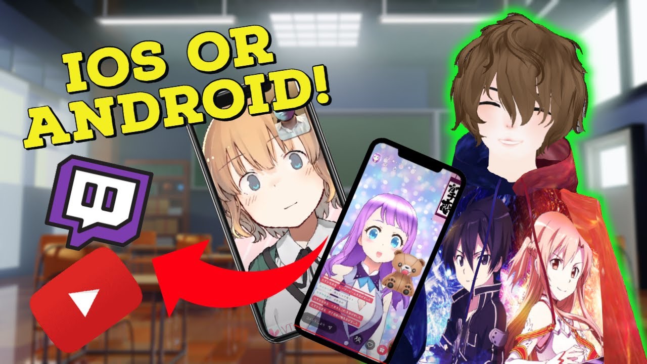 แอปโทรศัพท์ ในคอม Update 2022 This Is How To Be A VTuber On Mobile using IOS OR Android! - how to VTuber on mobile Setup Guide