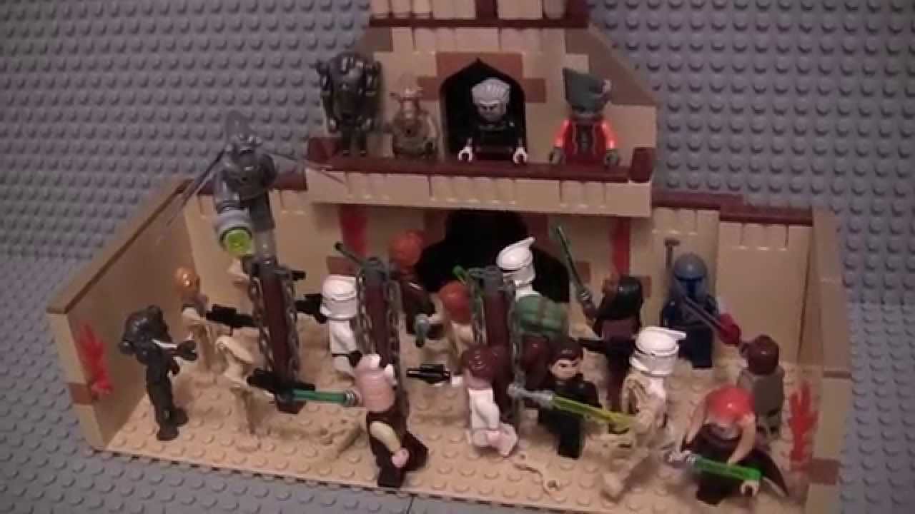 Lego Star Wars Geonosian Arena Moc Youtube