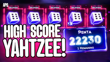 rolling MASSIVE numbers in this addictive Yahtzee Roguelike (Rogue Rollout)