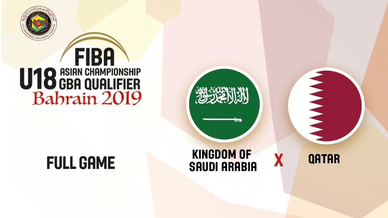 Saudi Arabia v Qatar - Full Game - FIBA Asia U18 GBA Qualifiers 2020 saudi arabia vs