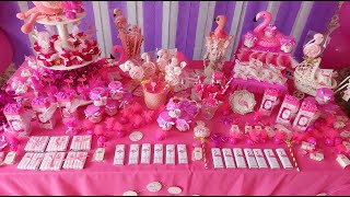 CANDYBAR FLAMINGO  ФОТОЗОНА В СТИЛЕ ФЛАМИНГО  DIY СВОИМИ РУКАМИ