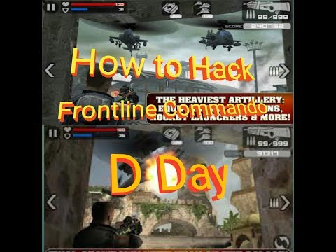 How to Hack Frontline commando D Day very easy  No Root