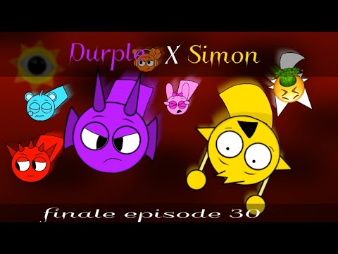 Durple x Simon part 30 FINALE EPISODES… ( incredibox sprunki animations )
