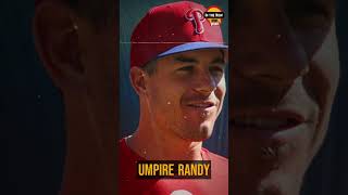 MLB Drama Umpire Randy Rosenberg Throws Out JT Realmuto #shorts