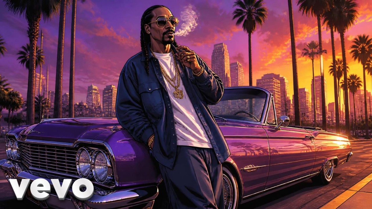 🔥 Palm Trees & Chrome | Smooth G-Funk Gangsta Rap 🌴🚘 - YouTube
