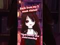 I'm back! #vtuber #vtubers #envtuber #demonvtuber #vtuberfunnymoments #vtubergaming #vtuberclip