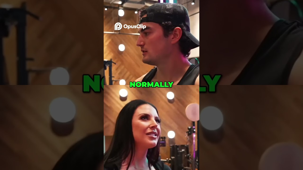 ⁣Training W/ Angela White  It's fun when we do it together All right cool Teamwork There we go And