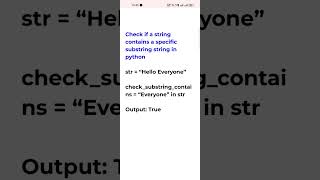 Python : Check if a string contains a specific substring