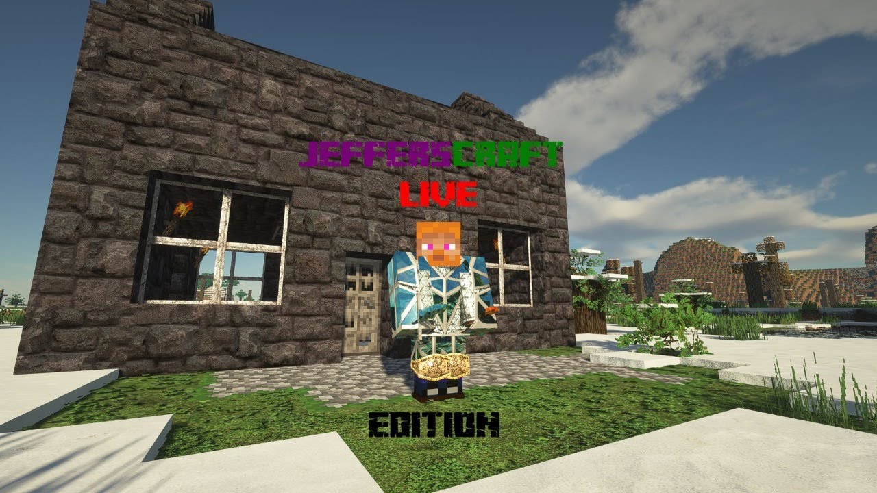 JEFFERSCRAFT Plays Minecraft 1.16 With Shaders  Live Edition [🔴]