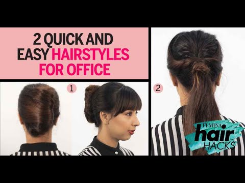 15 WorkAppropriate Hairstyles To Make Fast  Styleoholic