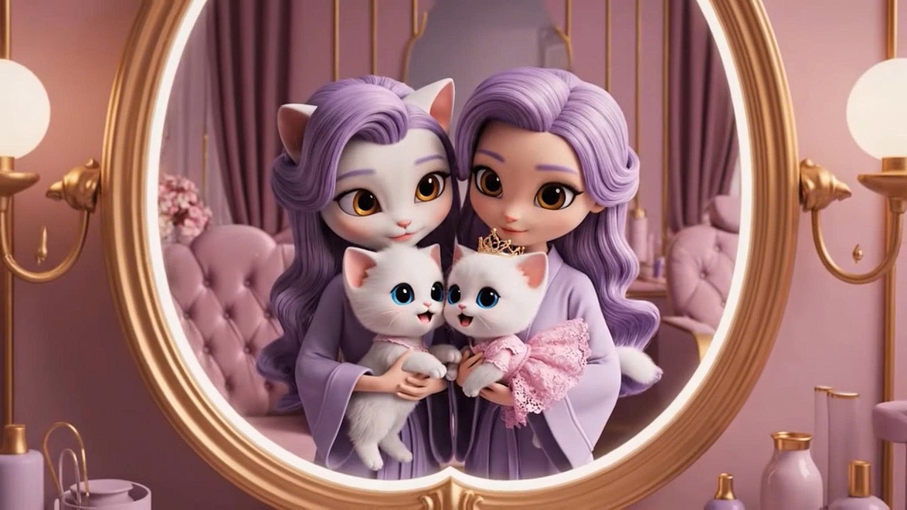 😼✂️OMG!!  The naughty kitten cuts off its stepmother's hair, making her a laughingstock…Ai Cat Story