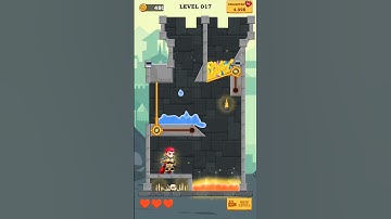 hero rescue funny game lvl 16-17 #shorts #short #herorescue2