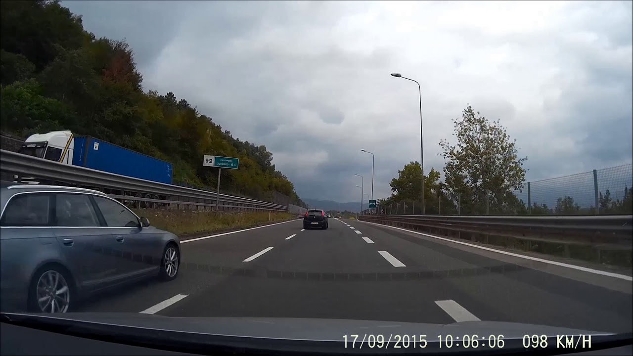 Driving in ITALY: A15 Toscana - YouTube